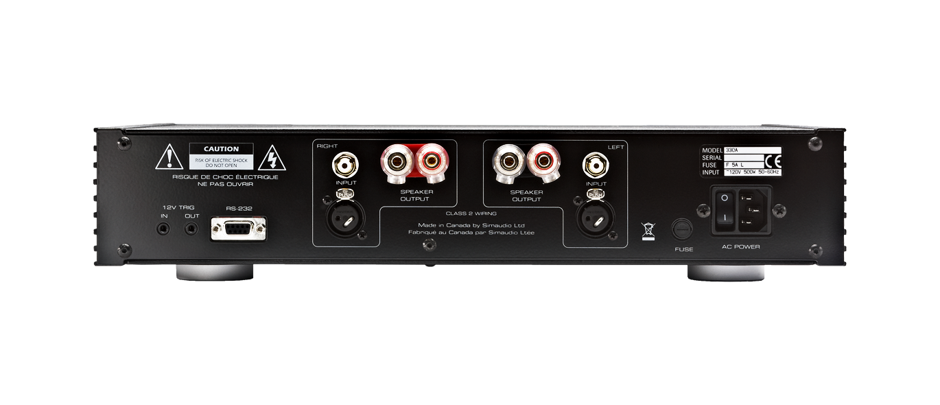 Moon Neo 330A power amplifier.