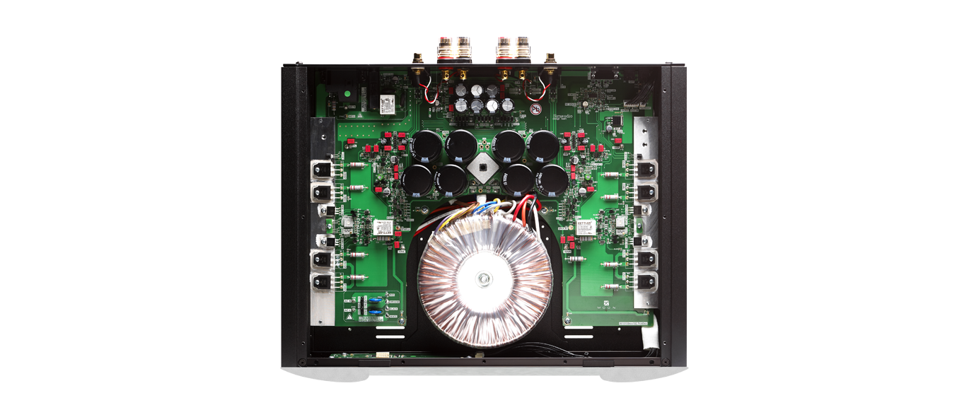 Moon Neo 330A power amplifier.