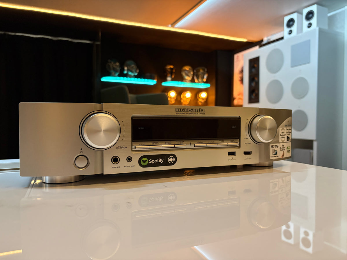 Marantz NR1605 – AV-vahvistin, vaihtolaite. Helsinki