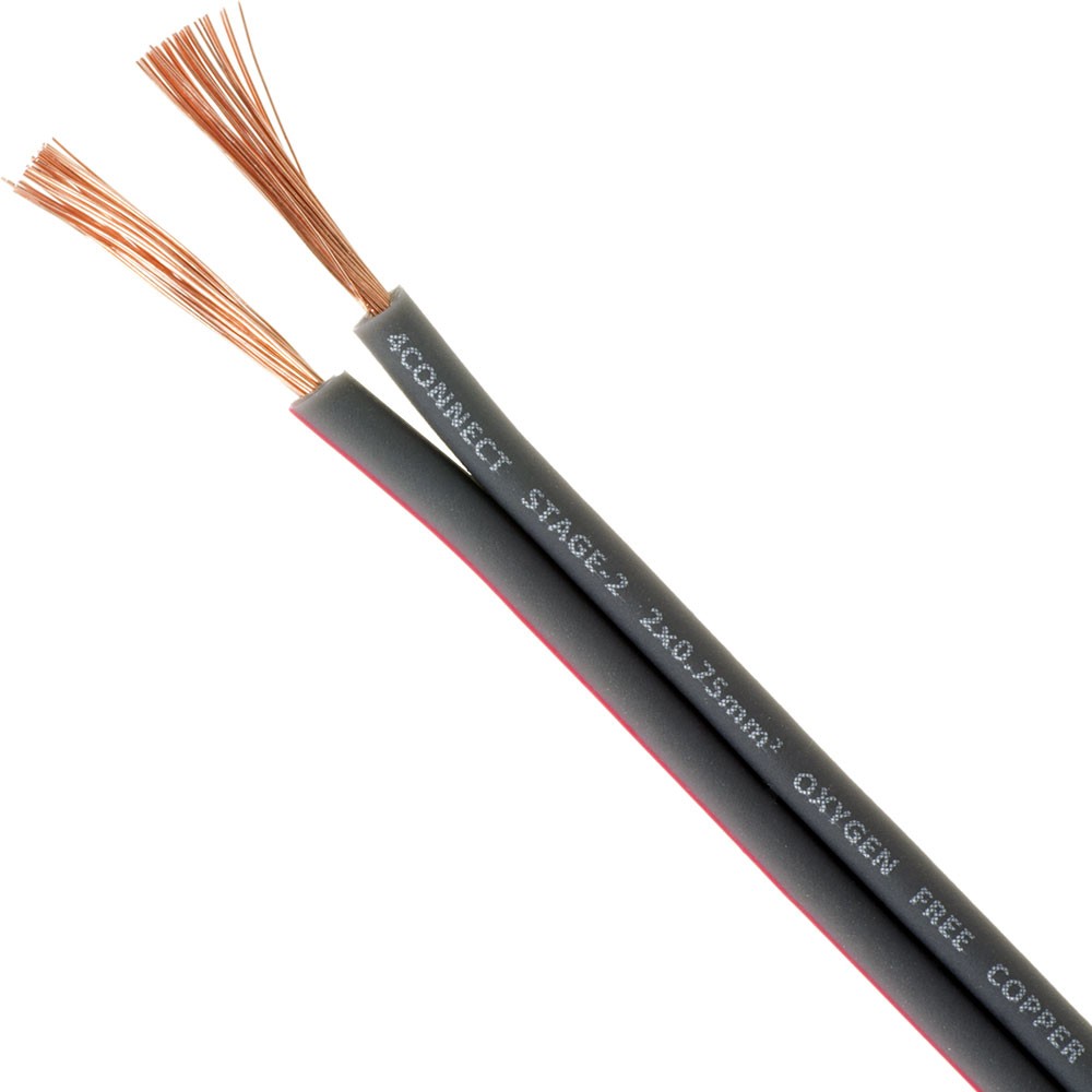 FOUR Connect 4-800239 STAGE2 OFC speaker cable 2x0.75mm2