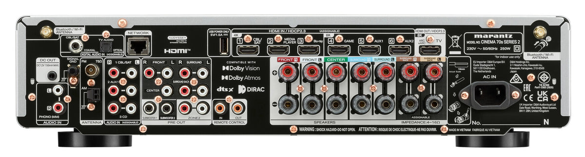 Marantz Cinema 70s Series 2 AV-viritinvahvistin