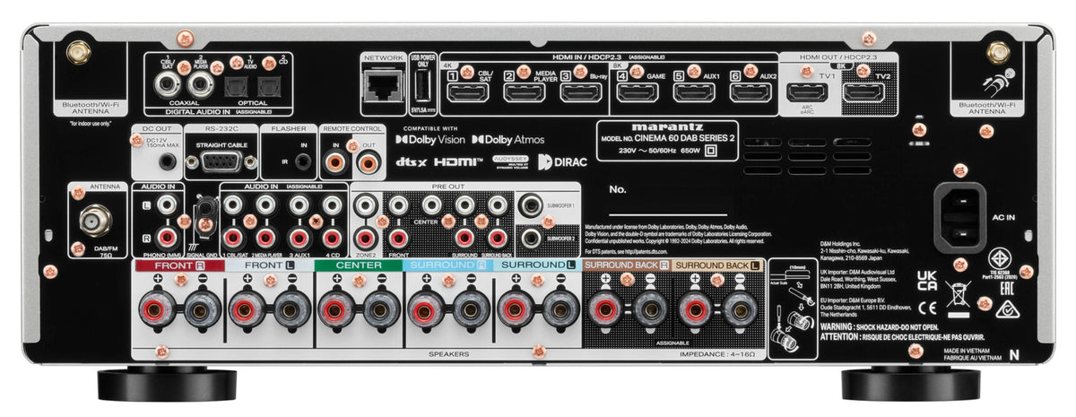 Marantz Cinema 60 DAB Series 2 AV-viritinvahvistin