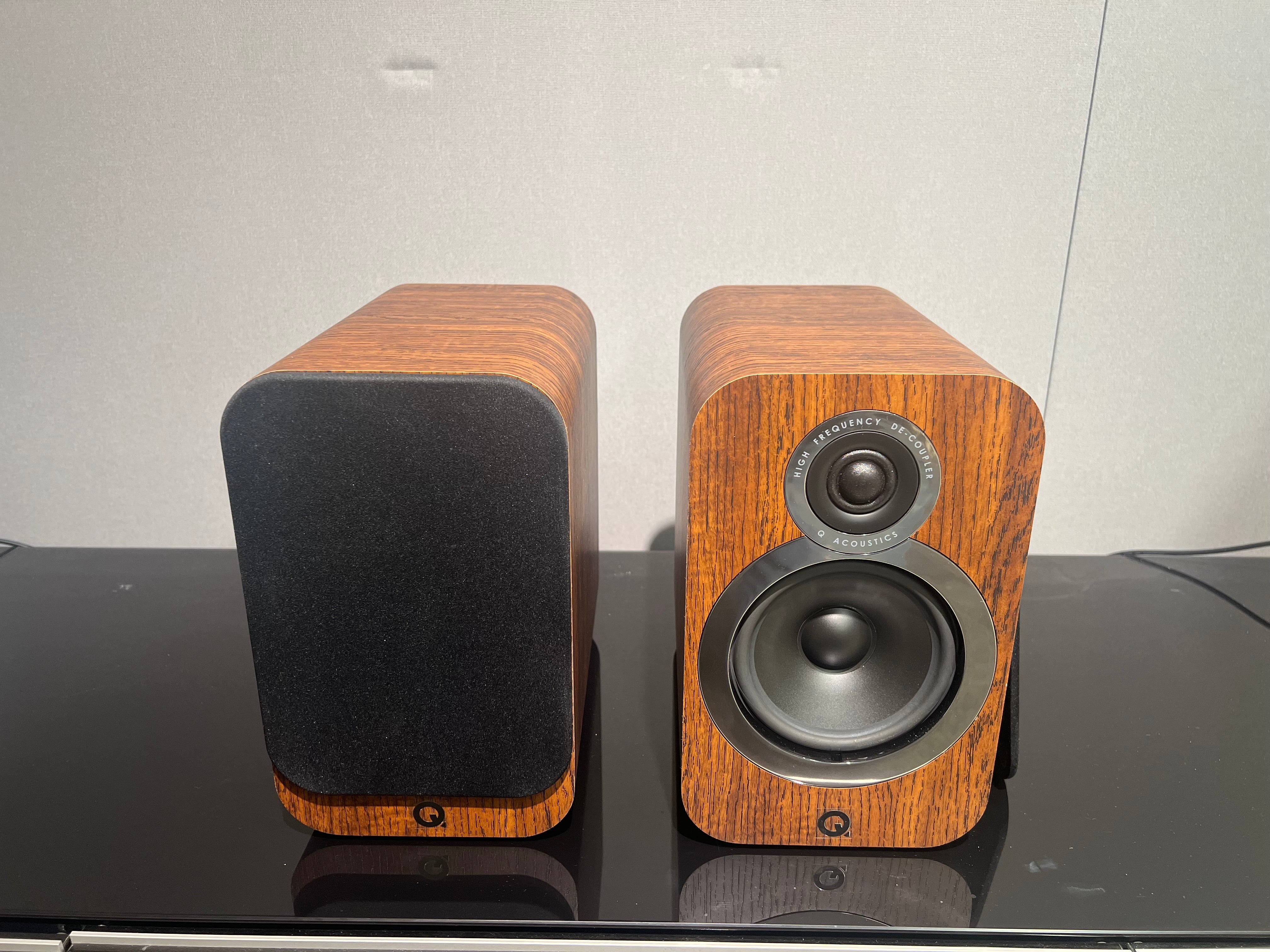 Q Acoustics 3020i jalustakaiutinpari pähkinä - vaihtolaite, Oulu