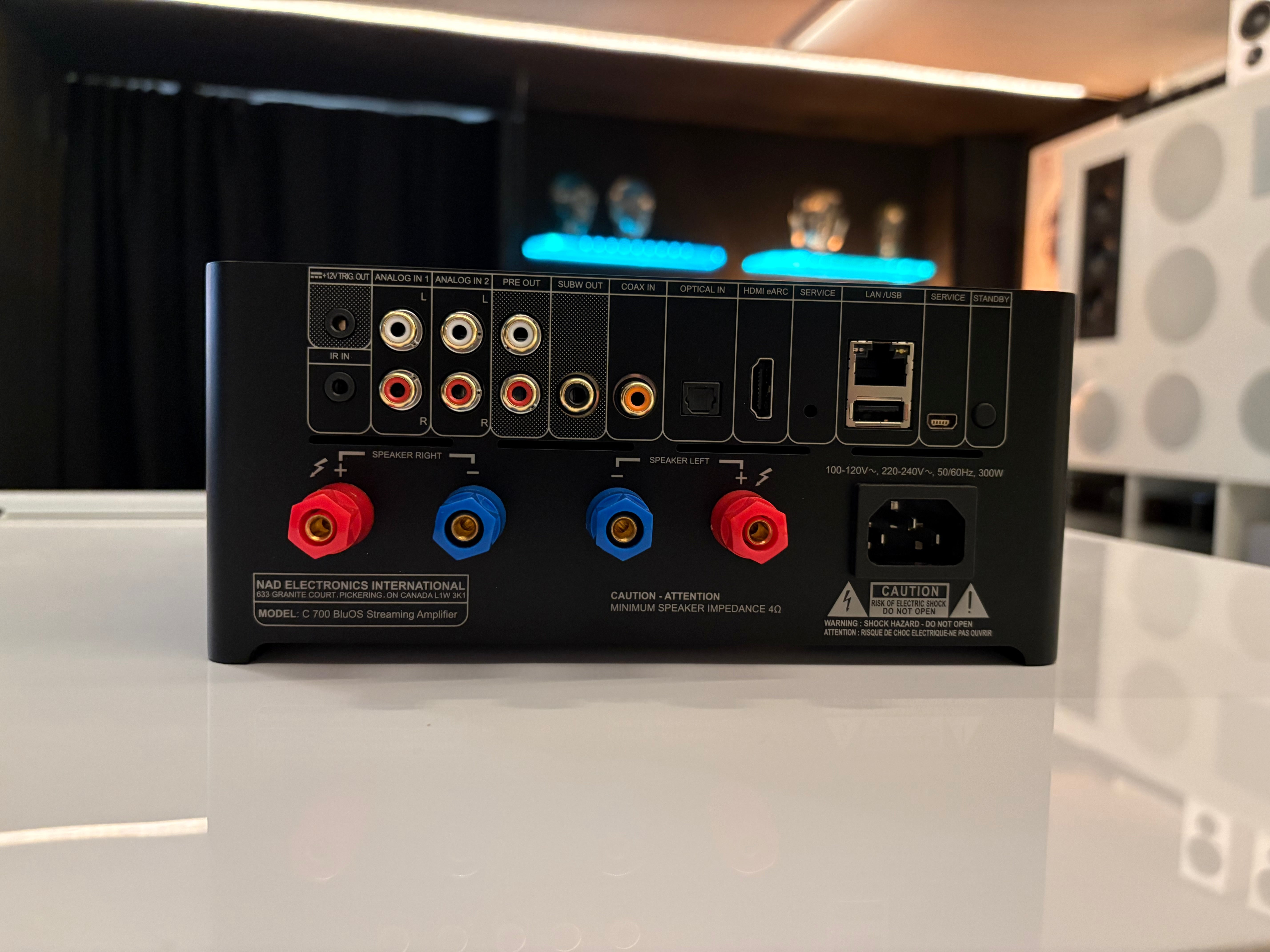 NAD C700 BluOS V2 suoratoistovahvistin, vaihtolaite. Helsinki