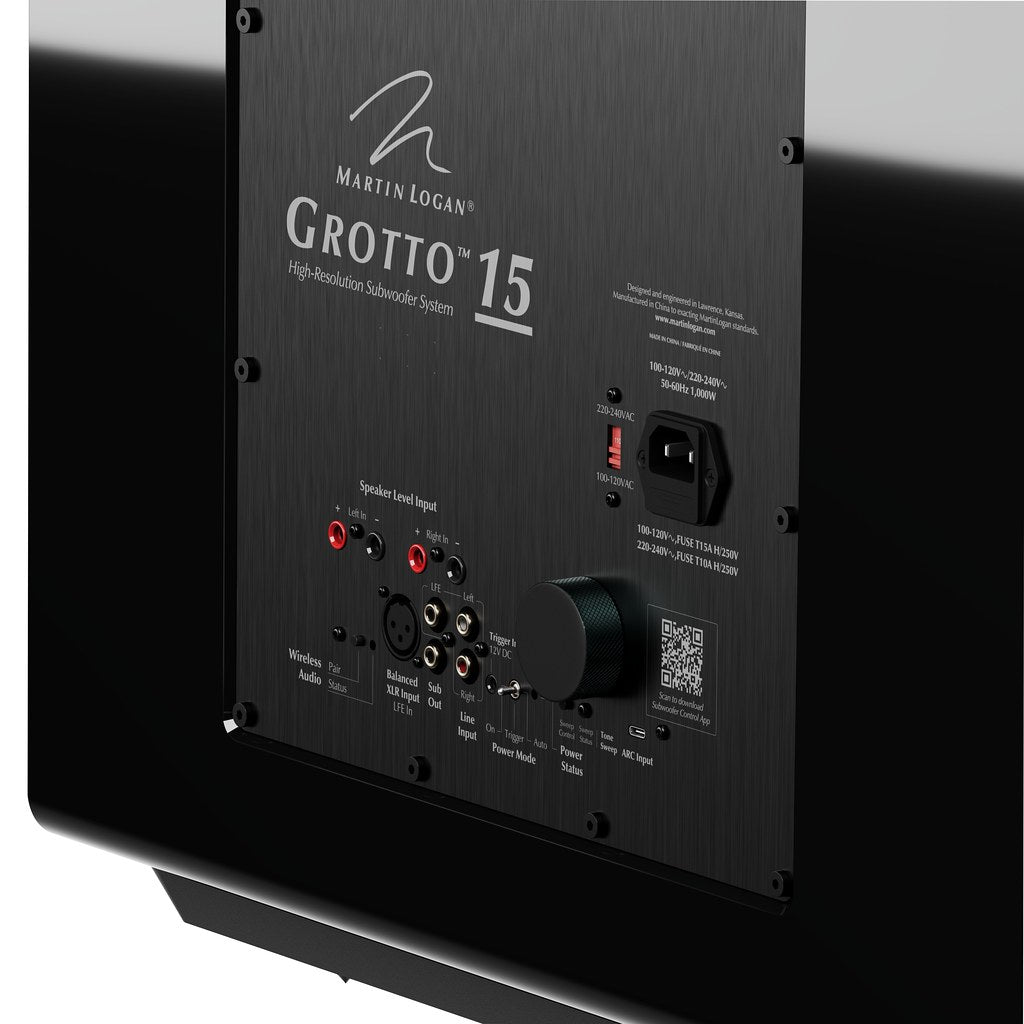 MartinLogan Grotto 15 aktiivisubwoofer