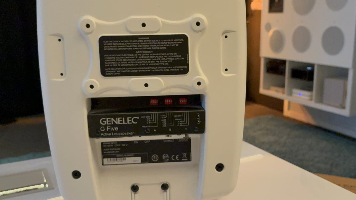 Genelec G Five aktiivikaiutin, vaihtolaite. Helsinki