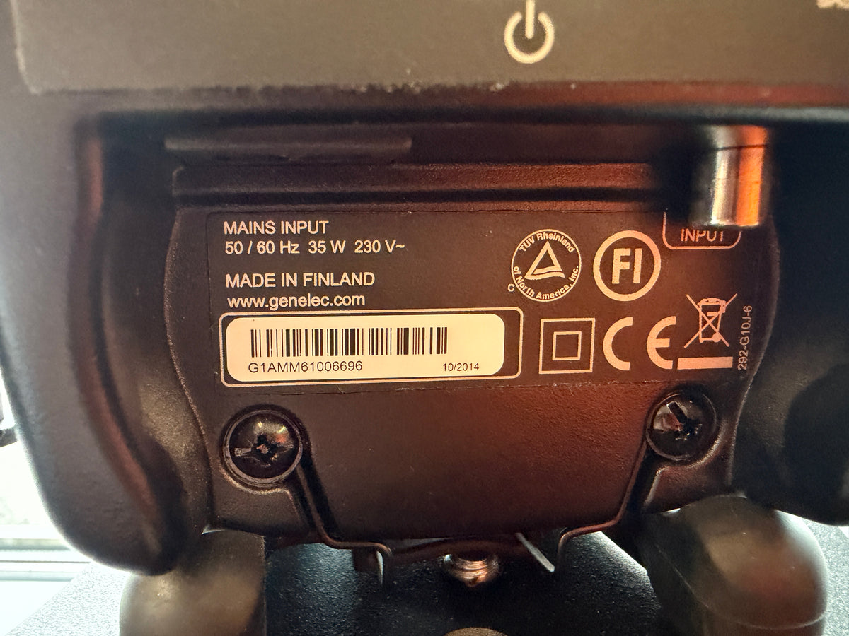 Genelec G One (A) aktiivikaiutinpari musta - vaihtolaite, Oulu