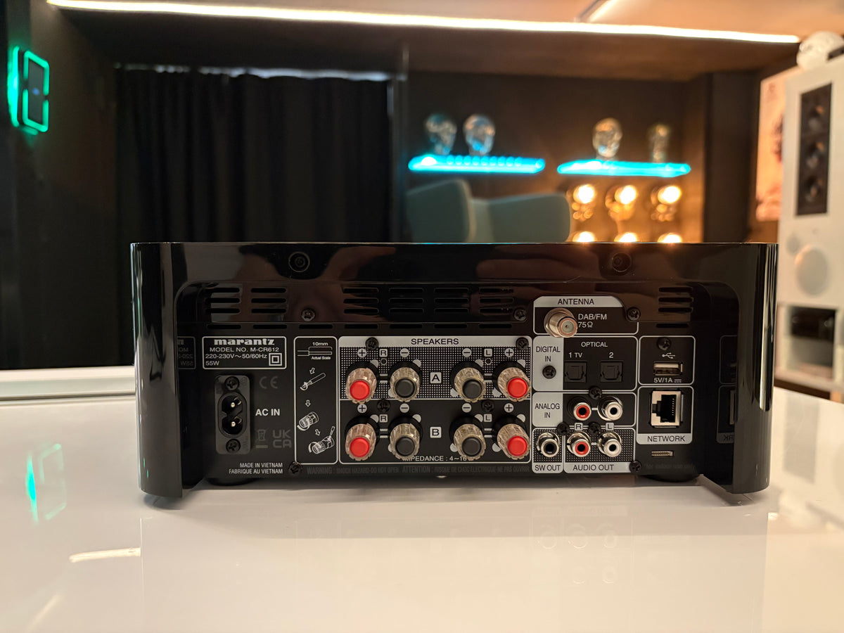 Marantz M-CR612 Melody X yhdistelmälaite, asiakaspalautus. Helsinki