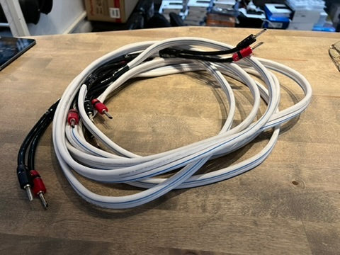 Audioquest Rocket 22 bi-wire kaiutinkaapelipari, 2.4 metrin vaihtopari