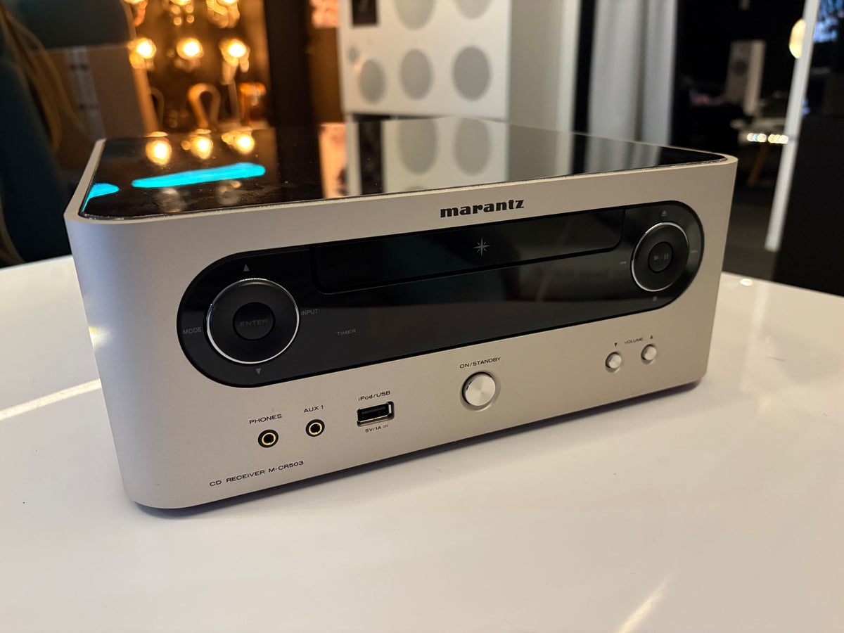 Marantz M-CR503 – CD-viritinvahvistin/radio, vaihtolaite. Helsinki