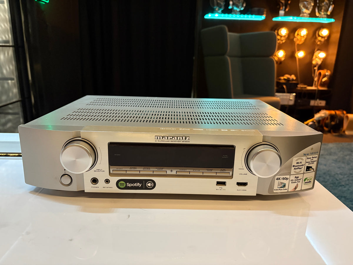 Marantz NR1605 – AV-vahvistin, vaihtolaite. Helsinki