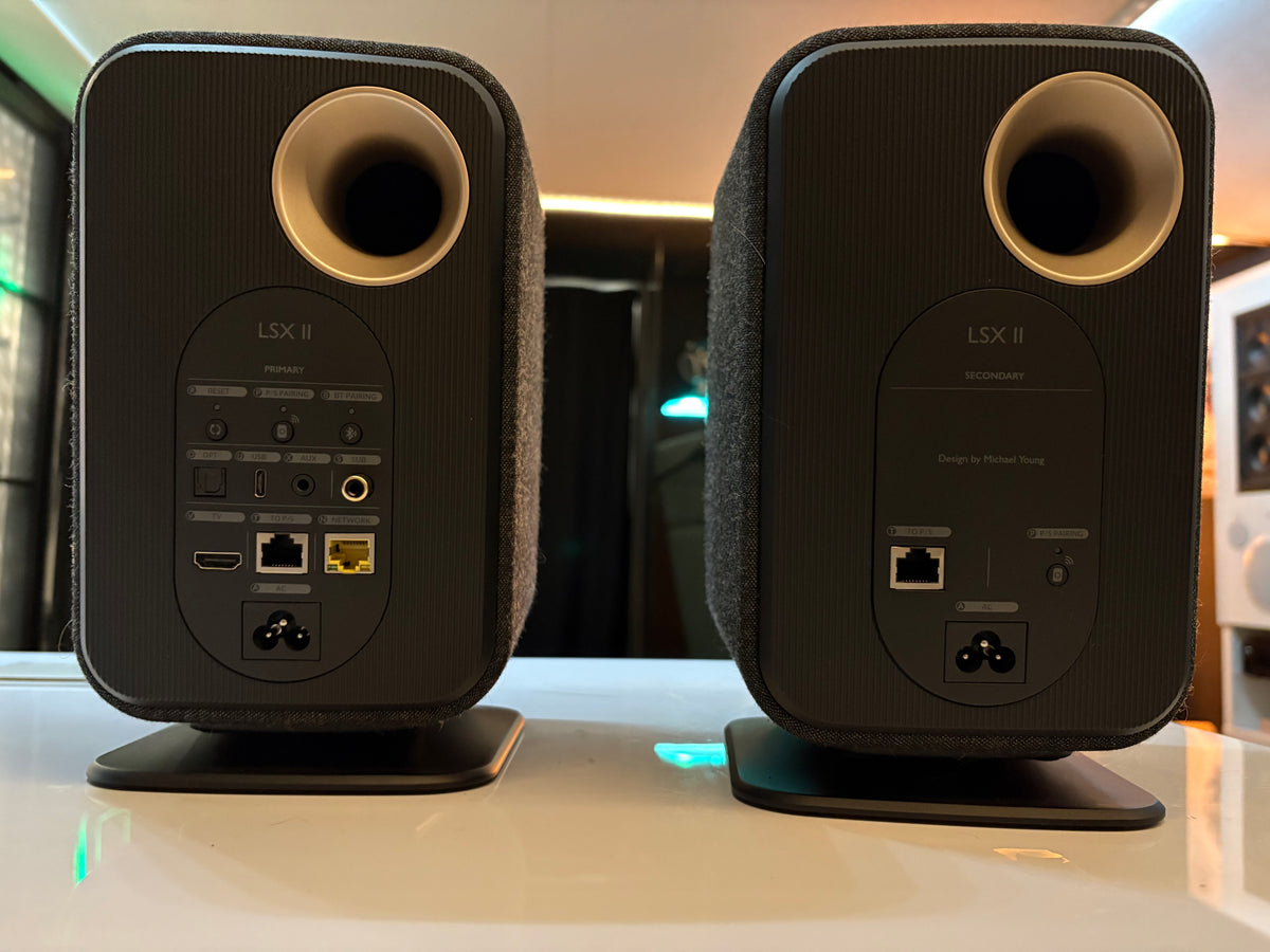 KEF LSX II langaton musiikkijärjestelmä, vaihtolaite. helsinki