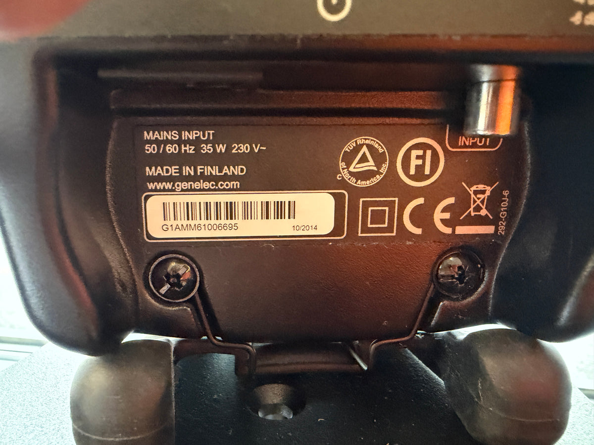 Genelec G One (A) aktiivikaiutinpari musta - vaihtolaite, Oulu