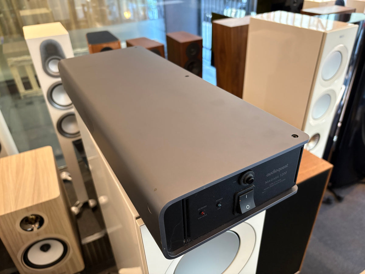 AudioQuest Niagara 1200 – Virransuodatin, vaihtolaite. Helsinki