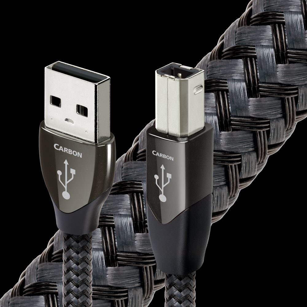 Audioquest Carbon USB 2.0 USB A-B-kaapeli, 5 metrin vaihtotuote
