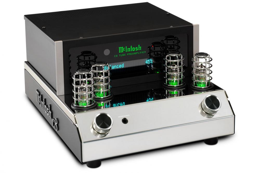 McIntosh C8 putkiesivahvistin, demo