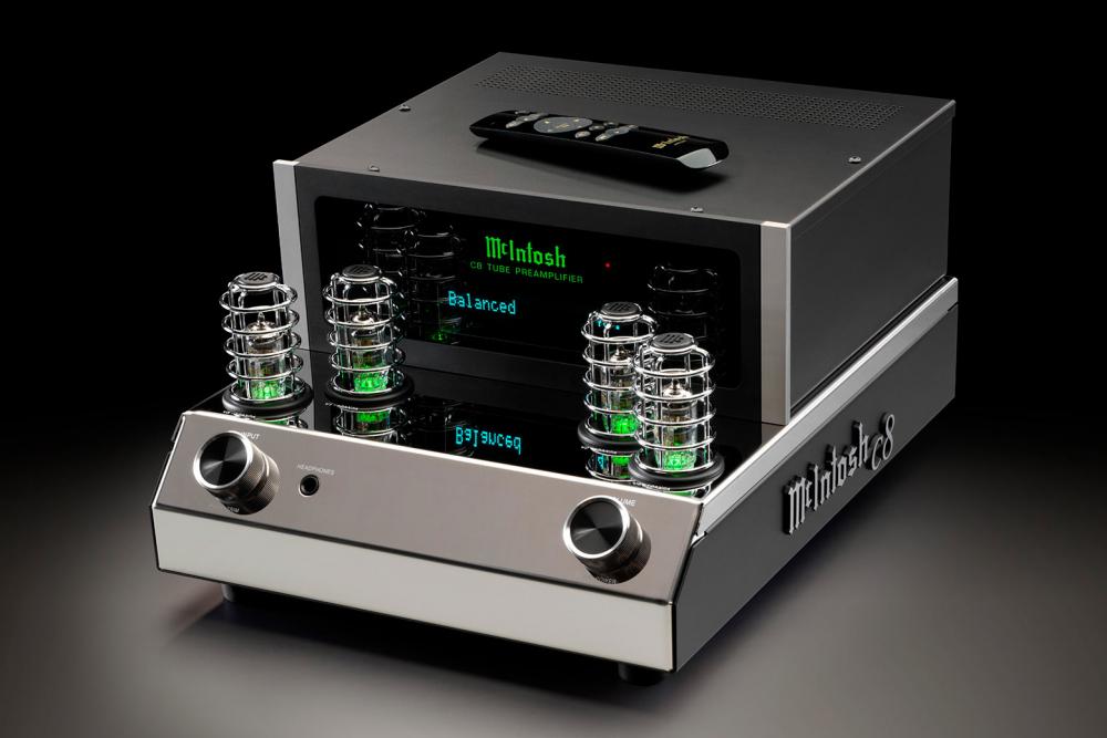 McIntosh C8 putkiesivahvistin, demo