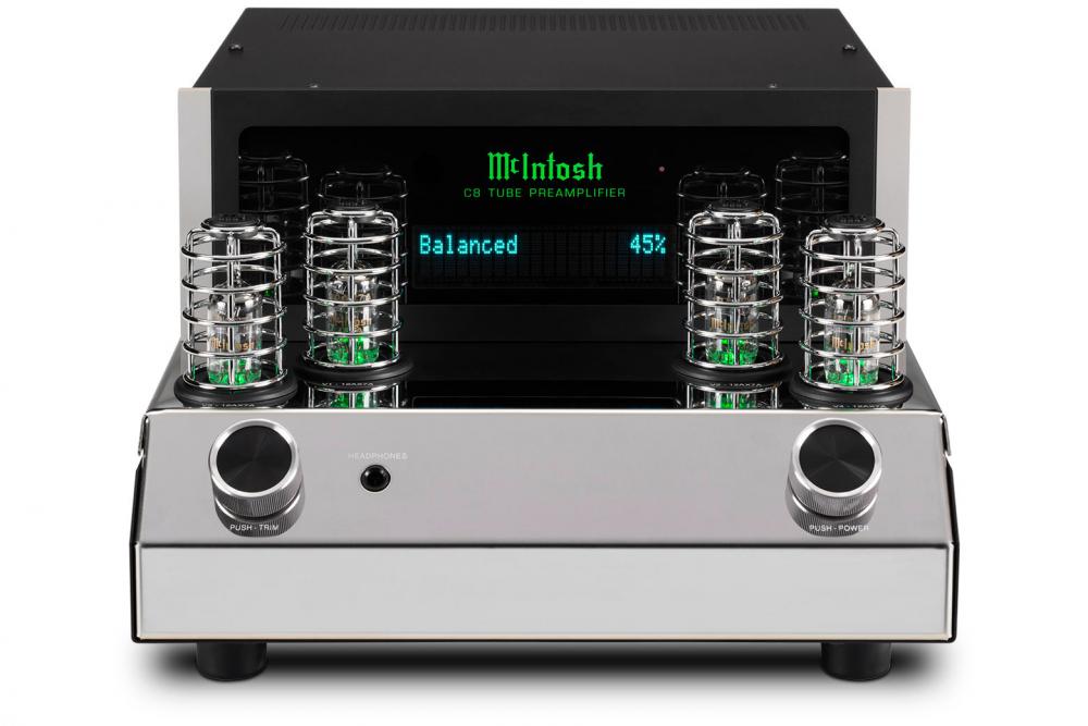 McIntosh C8 putkiesivahvistin, demo