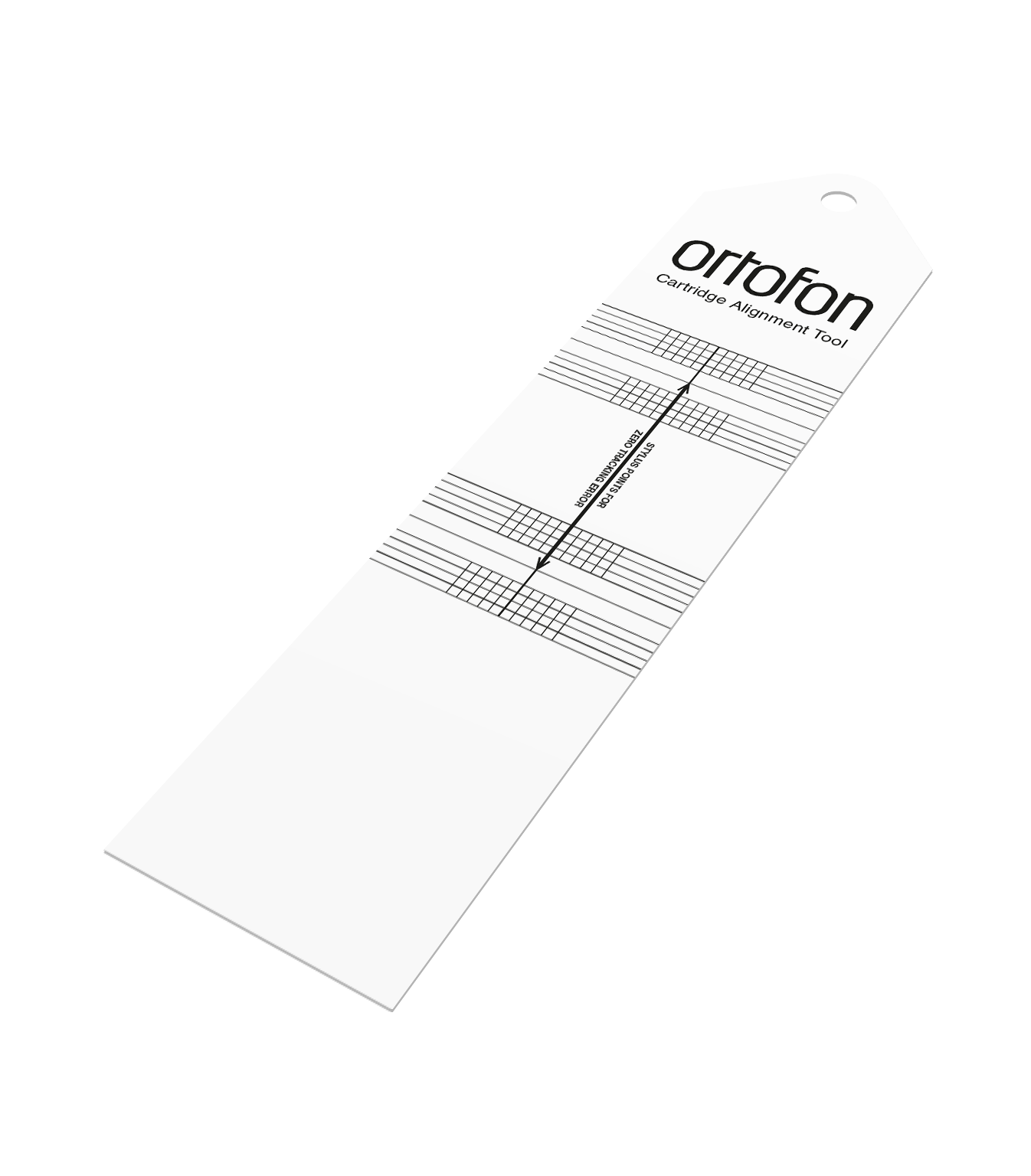 Ortofon Alignment Tool äänirasian kohdistusapu