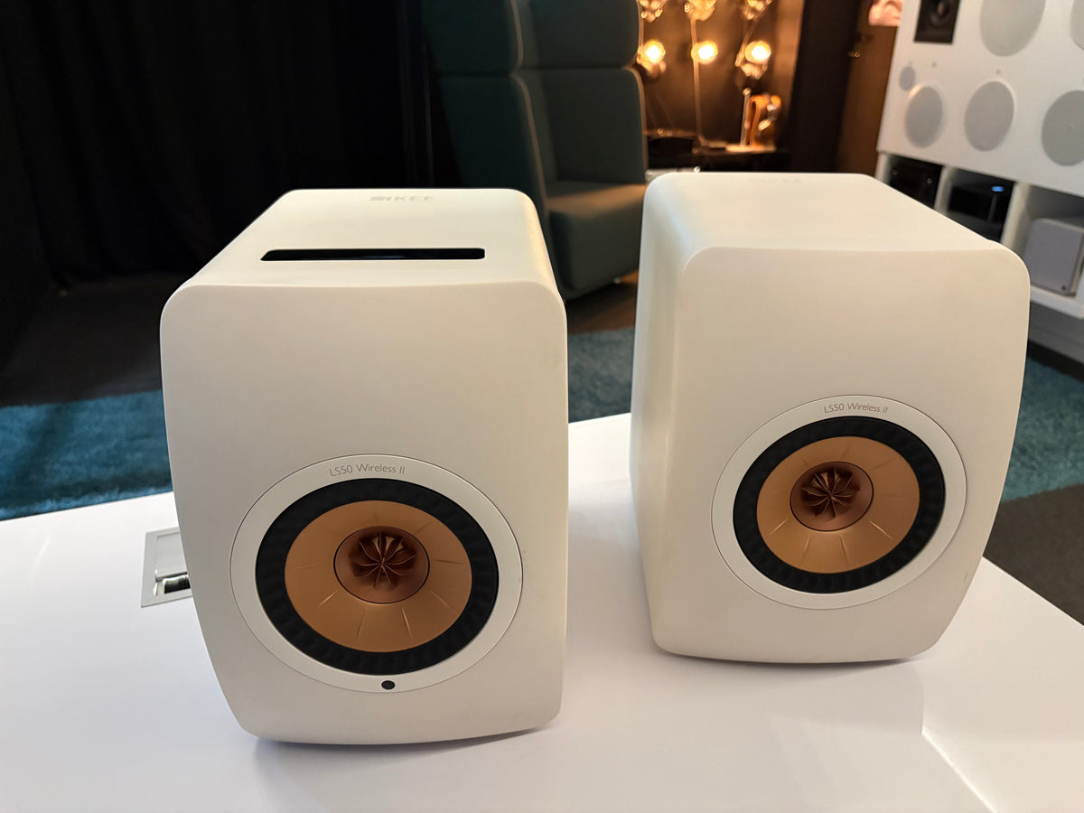 KEF LS50 Wireless II pair of active speakers