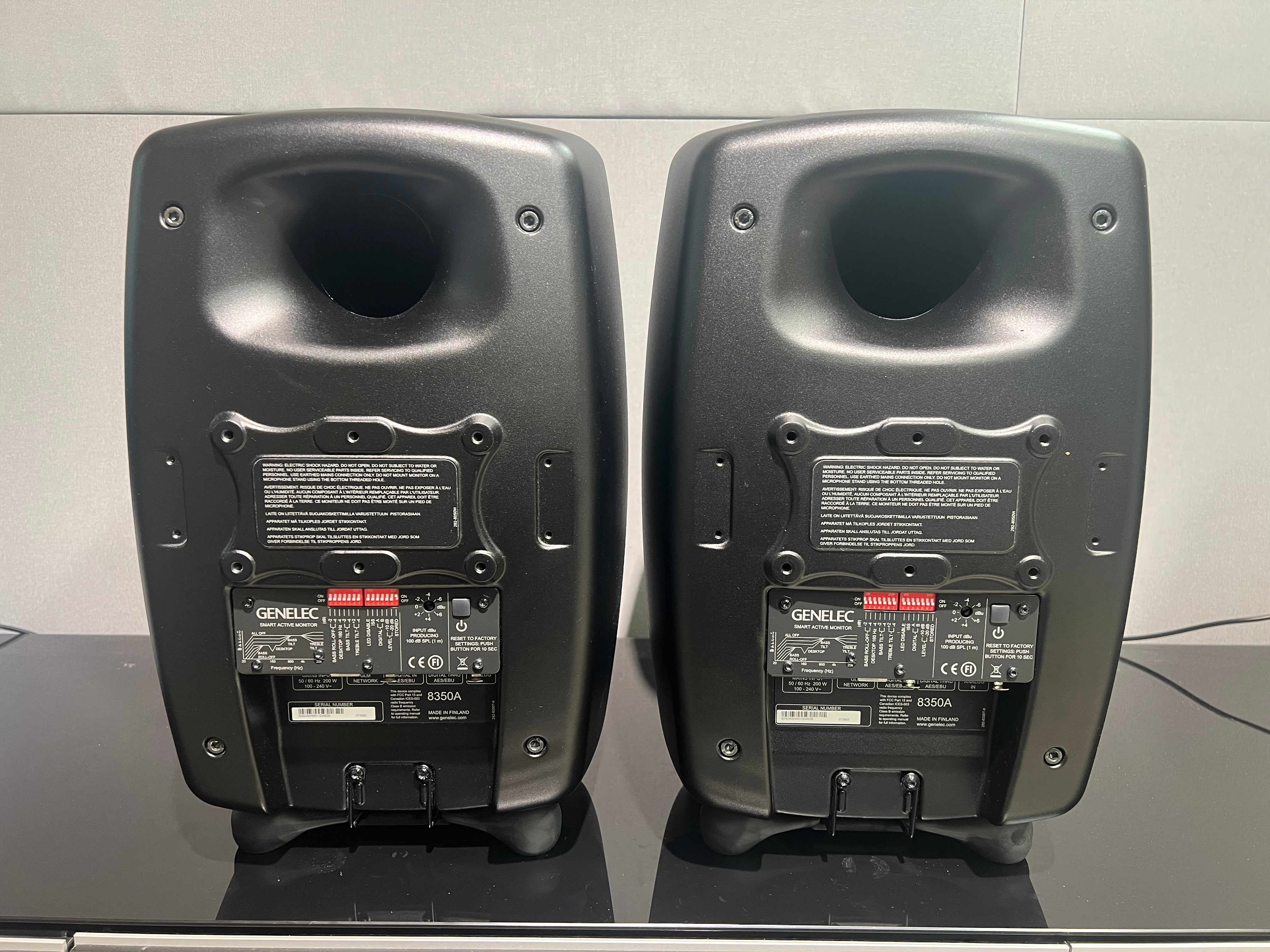 Genelec 8350A-MM vaihtopari, musta, Oulu