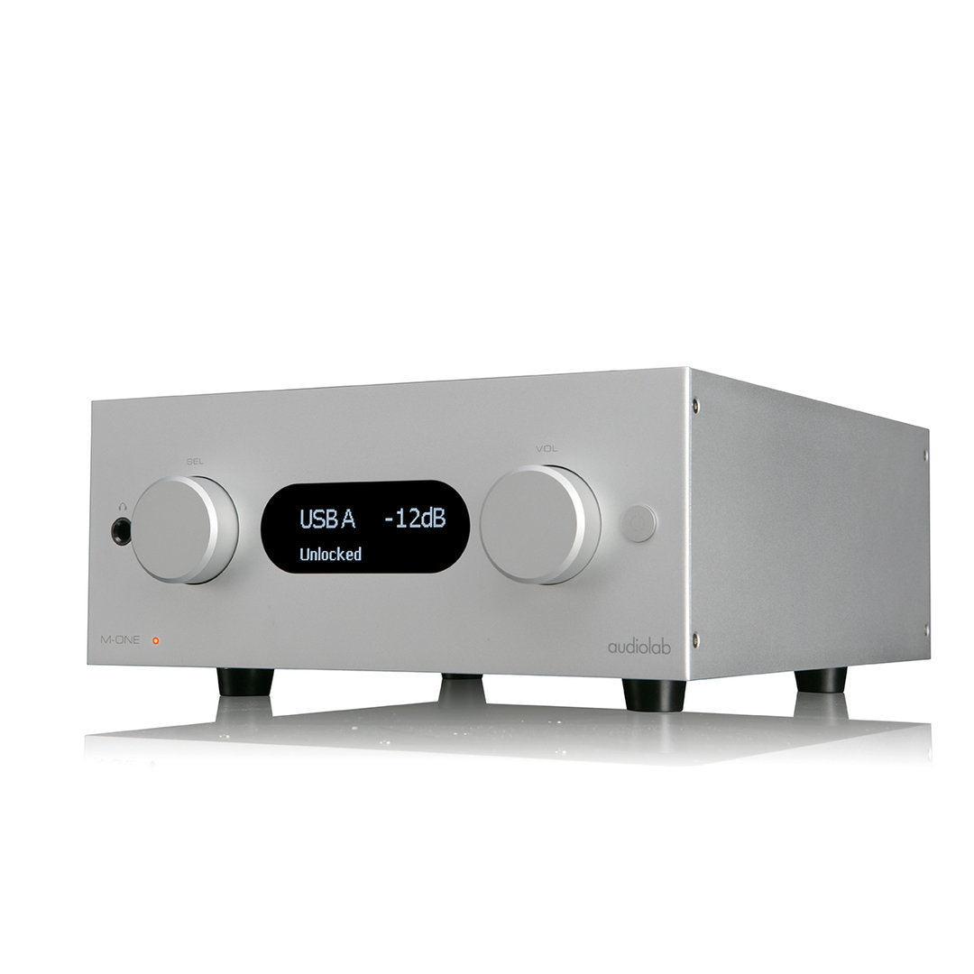 Audiolab M One silver aluminum replacement device, Helsinki