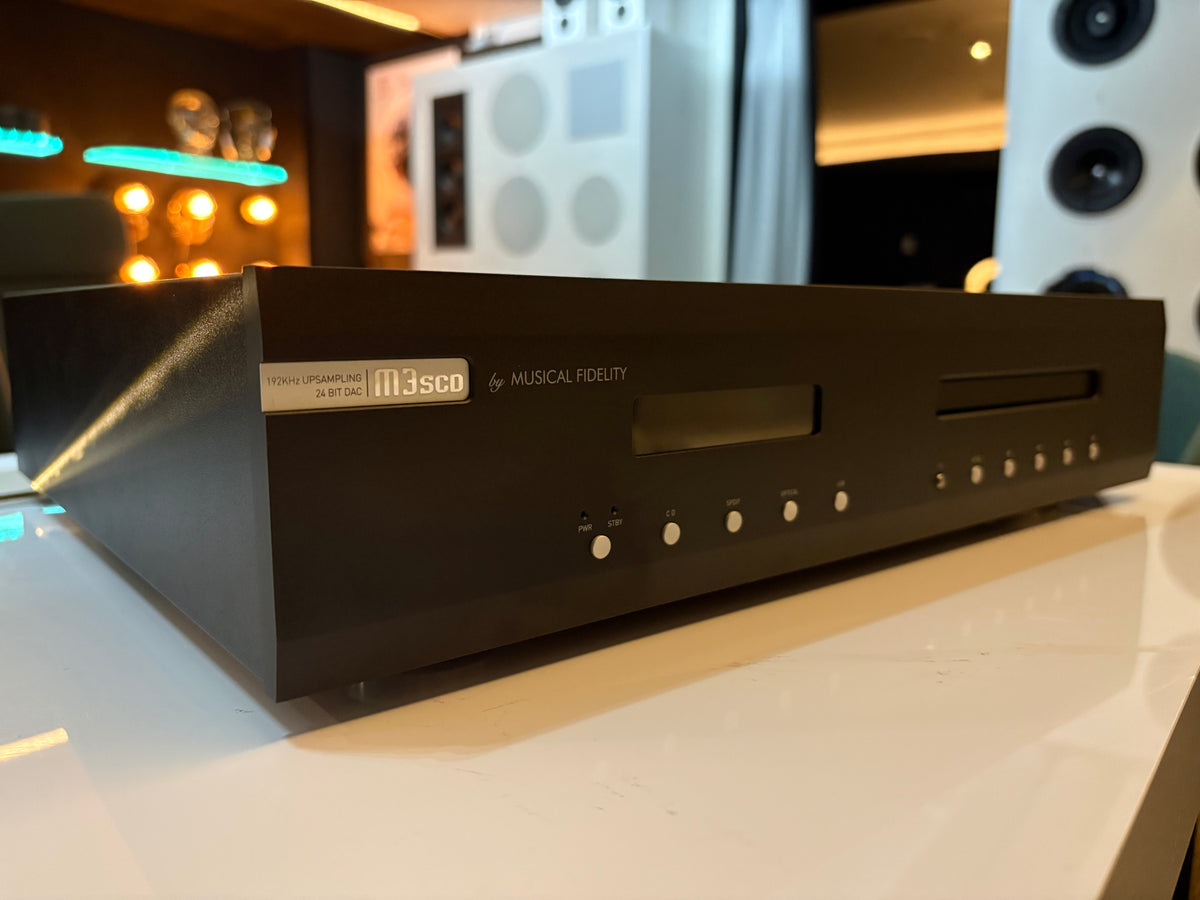 Musical Fidelity M3sCD cd-soitin, vaihtolaite. Helsinki