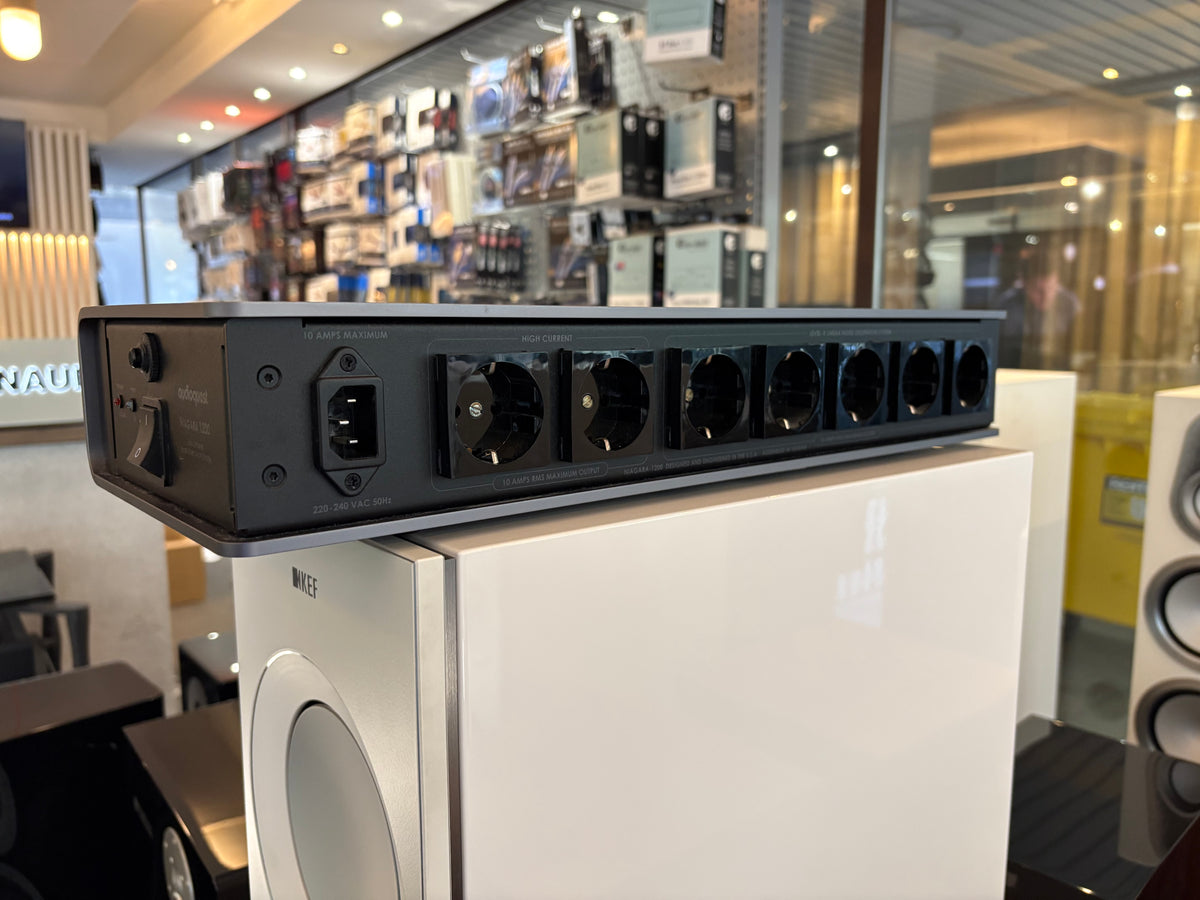 AudioQuest Niagara 1200 – Virransuodatin, vaihtolaite. Helsinki