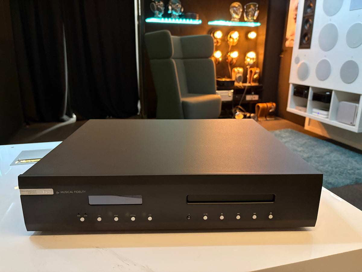 Musical Fidelity M3sCD cd-soitin, vaihtolaite. Helsinki