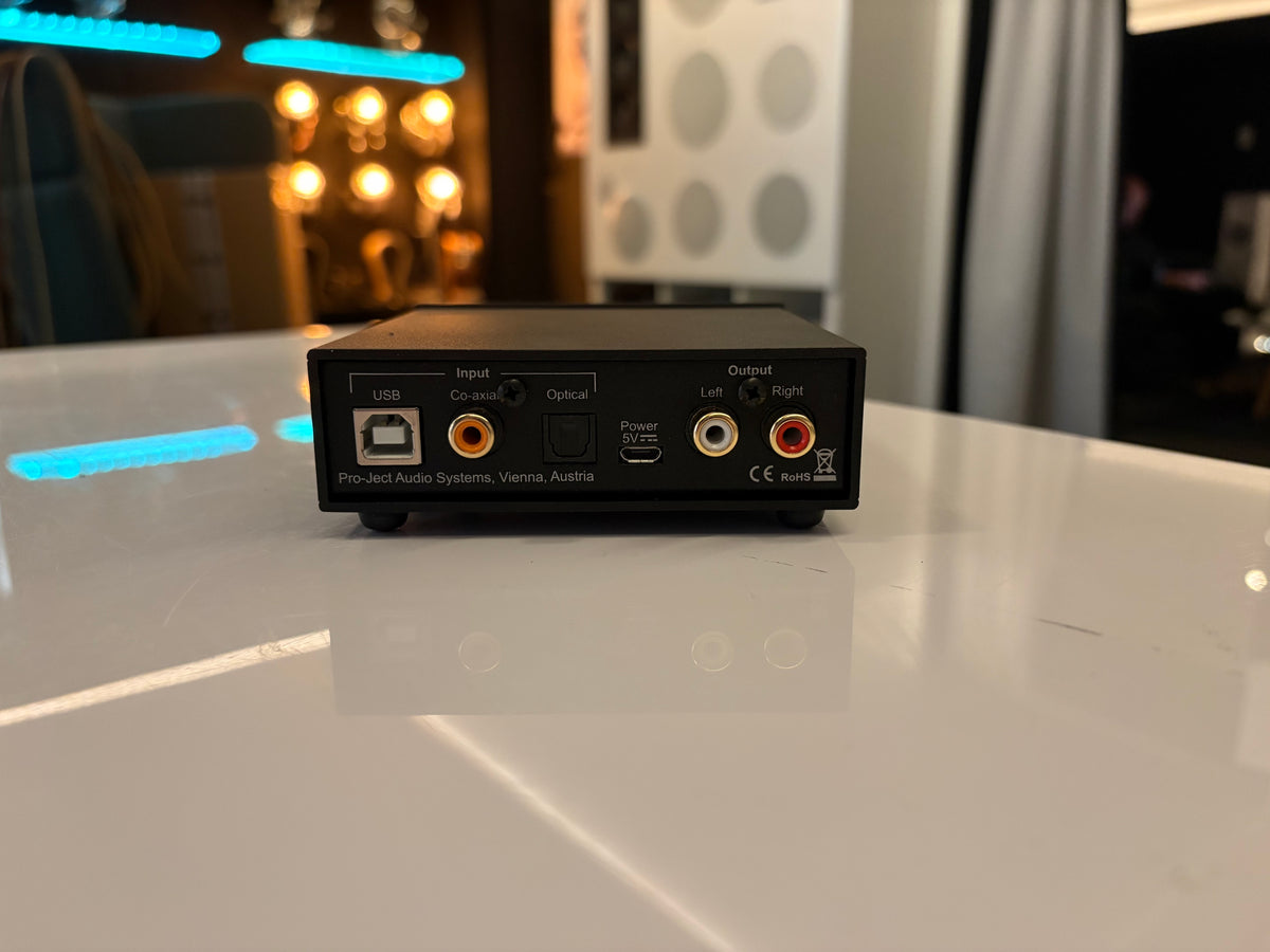 Pro-Ject DAC Box S2+ DA-muunnin, vaihtolaite. Helsinki