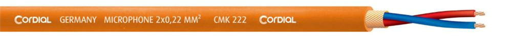 Cordial CMK 222 mikrofonikaapeli, metri