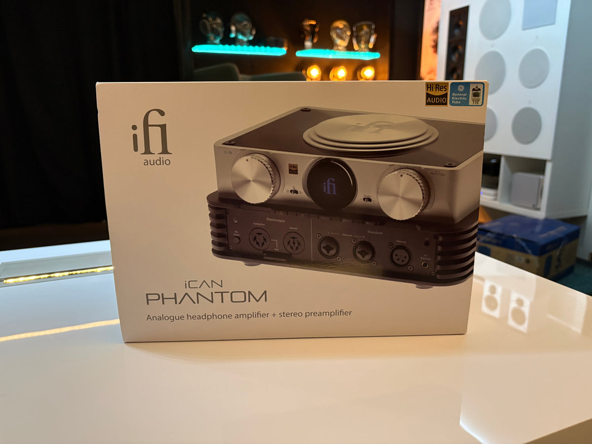 iFi iCan Phantom kuulokevahvistin, vaihtolaite. Helsinki