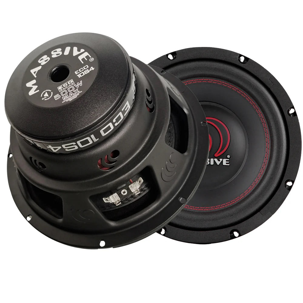 Massive Audio 2x10" subwoofer ja mono vahvistin