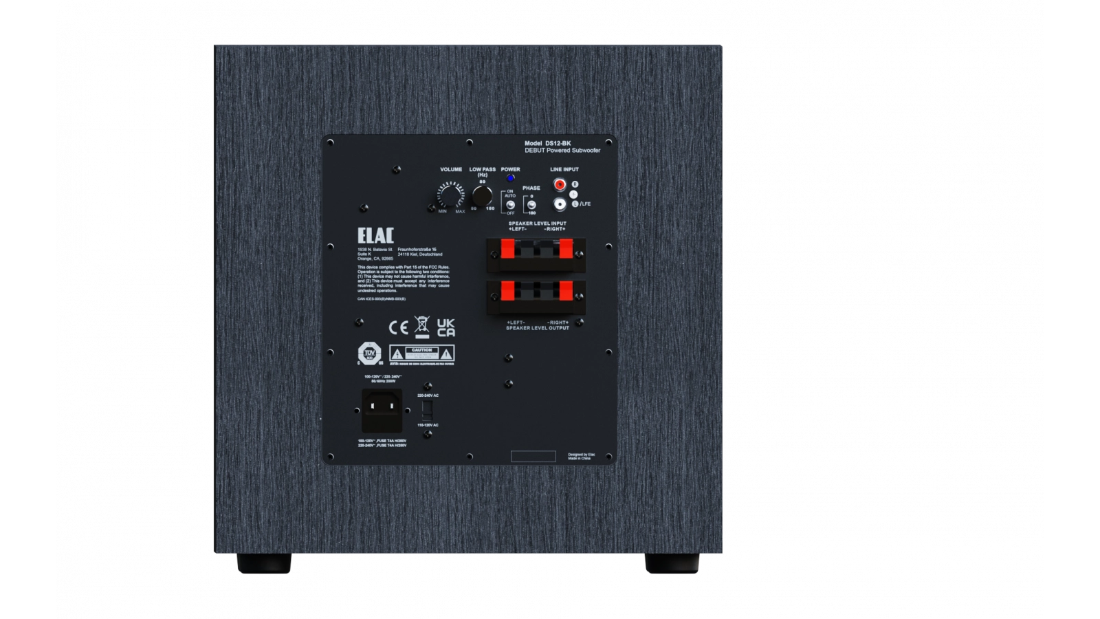 Elac Debut 3.0 DS123 12" aktiivisubwoofer