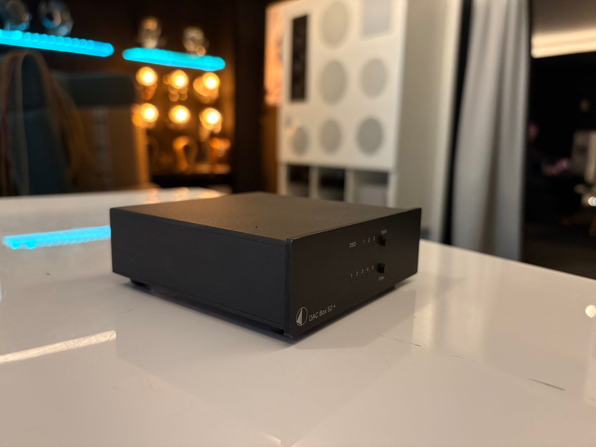Pro-Ject DAC Box S2+ DA-muunnin, vaihtolaite. Helsinki