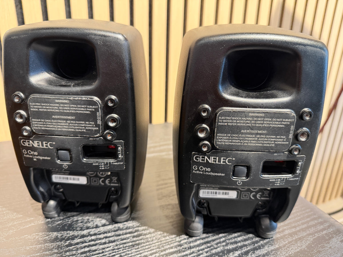 Genelec G One (A) aktiivikaiutinpari musta - vaihtolaite, Oulu