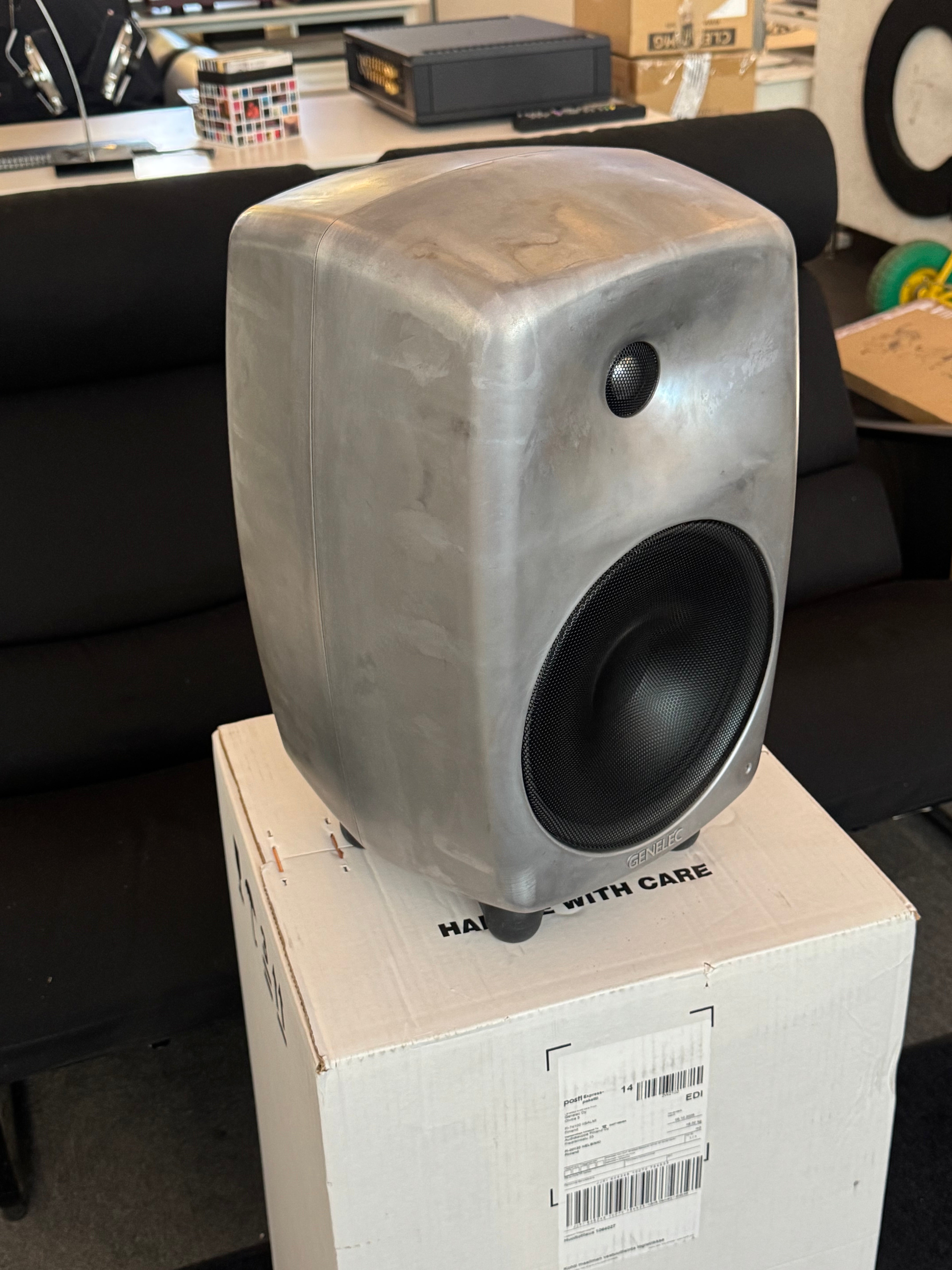 Genelec G Five aktiivikaiutin, vaihtokaiutin, RAW, Helsinki.