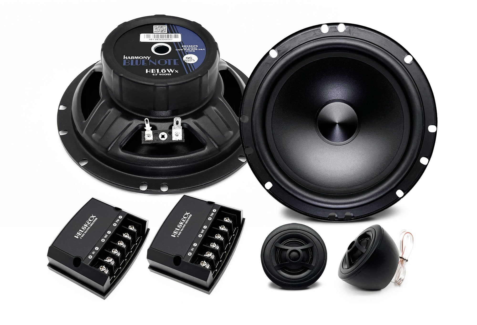 ESB Audio HB1.6K2X 2-Way System, 6.5"/165 mm Wf, 0.8" Tw with Cross.