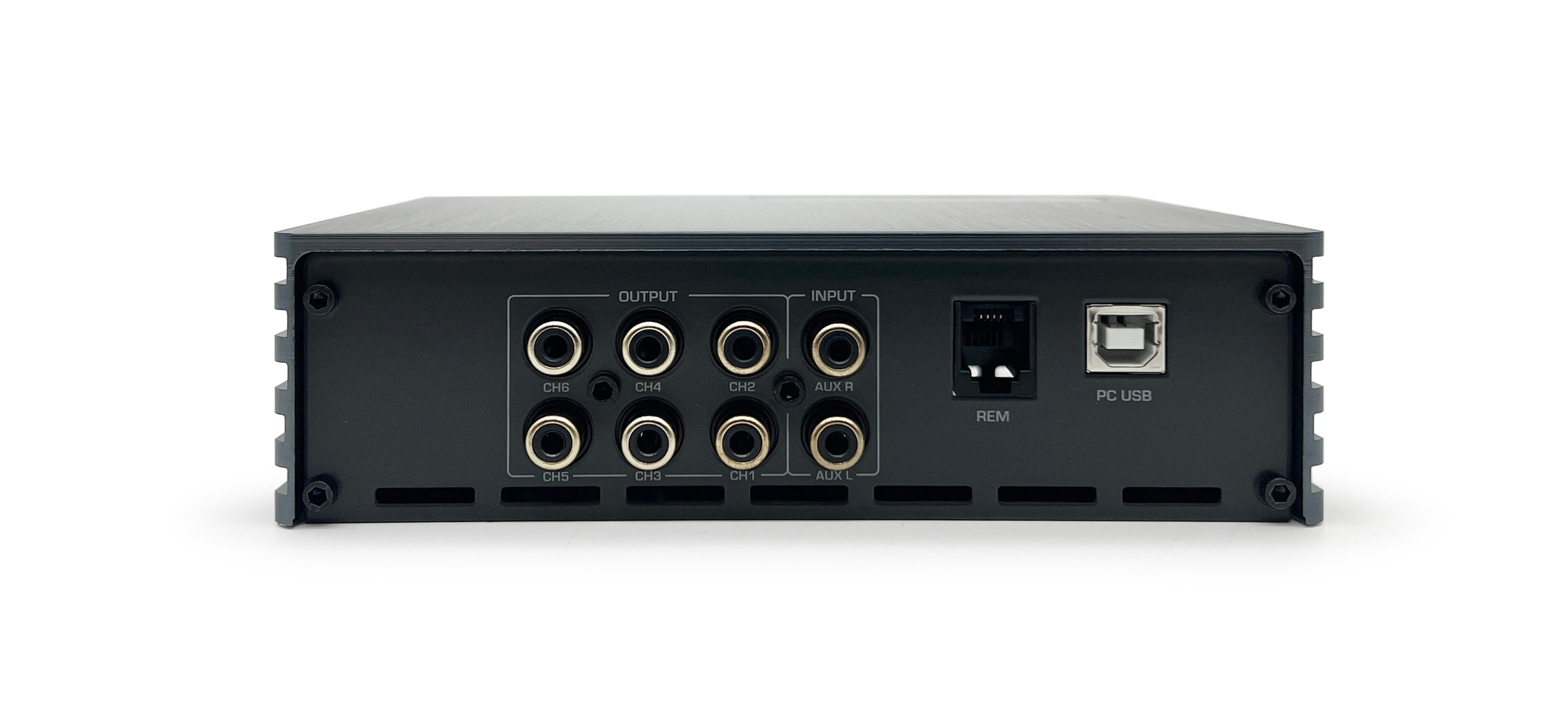 Zapco HB 46 II 4A 6-Ch. DSP/4-Ch. Class AB Amp, 4 In 6 Out RCA; BT & Player