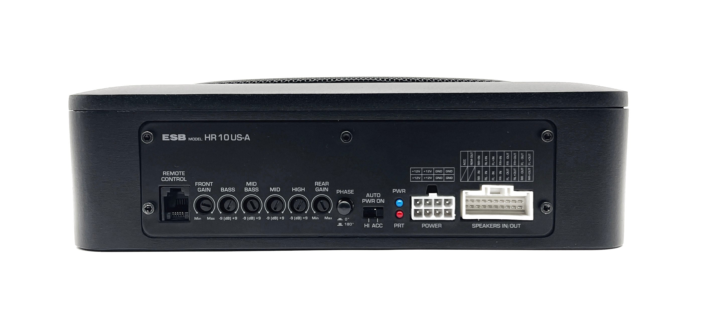 ESB Audio HR 10 US 10"/250 mm Underseat Amplified Subwoofer