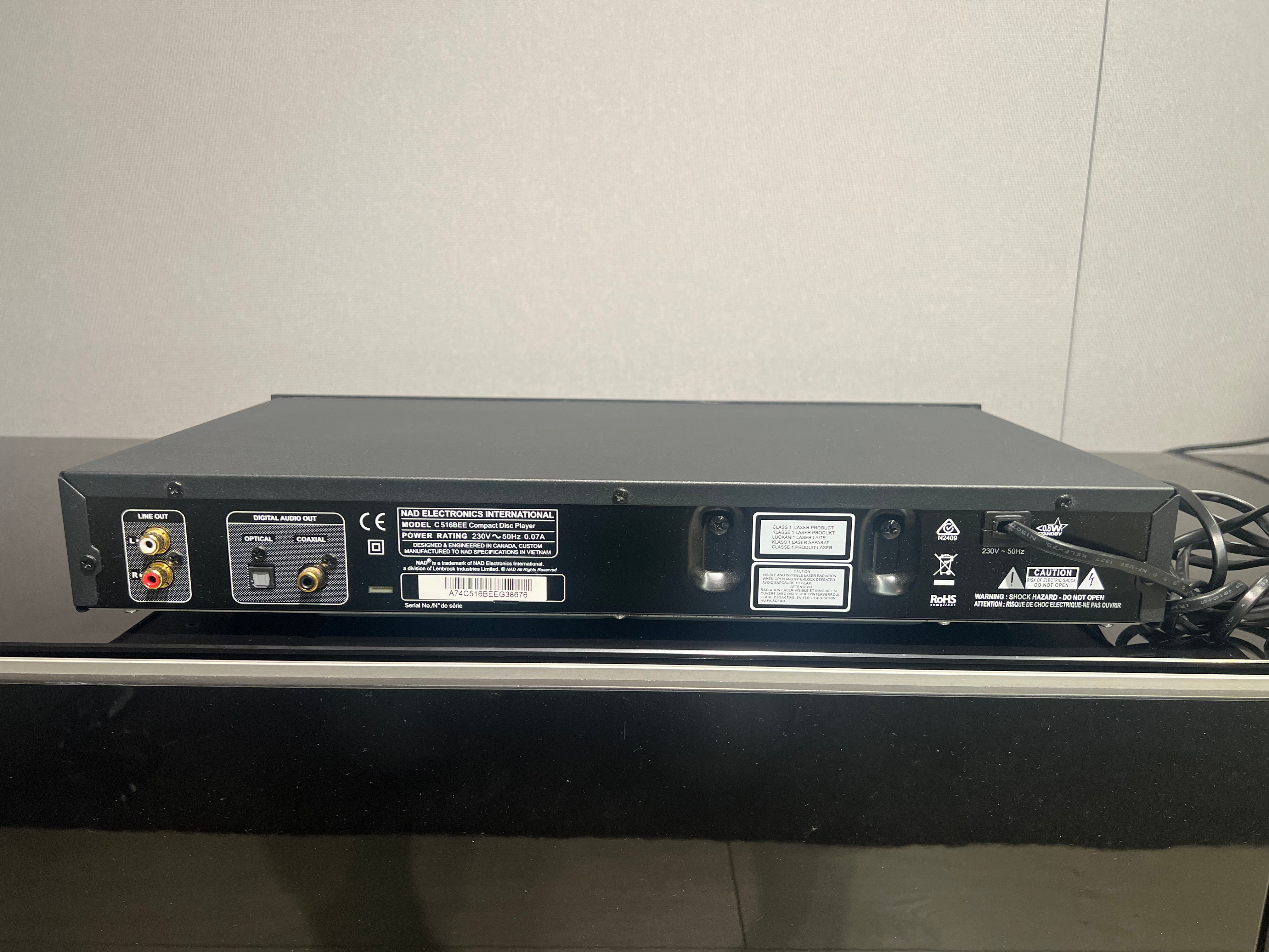 NAD C516 BEE cd-soitin - vaihtolaite, Oulu