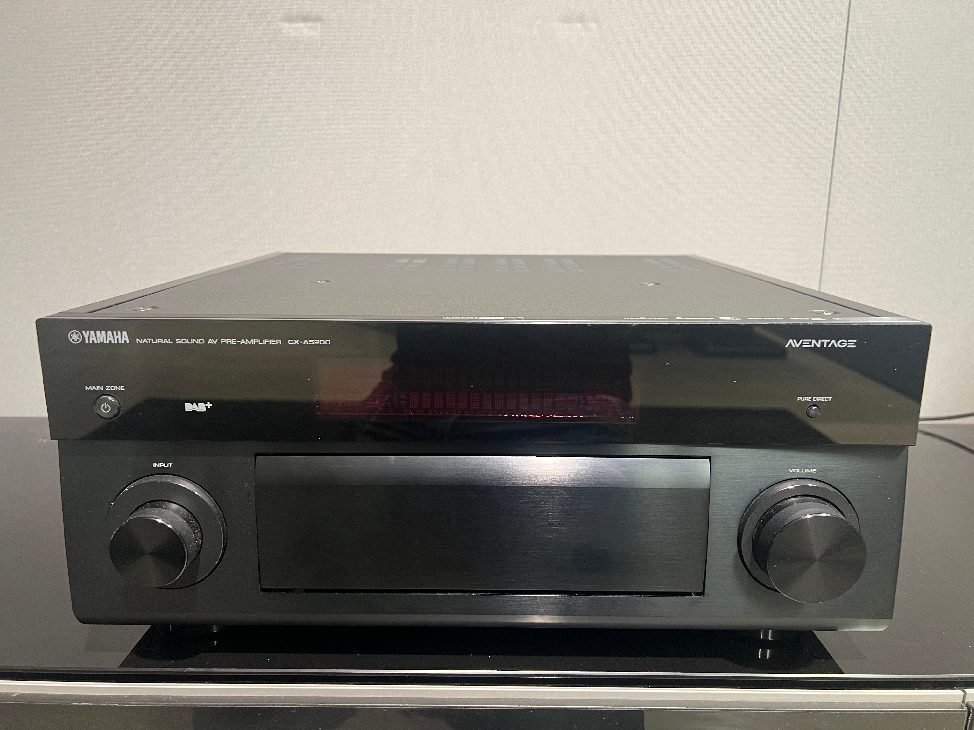 Yamaha CX-A5200 11.2 AV-esivahvistin musta - vaihtolaite, Oulu