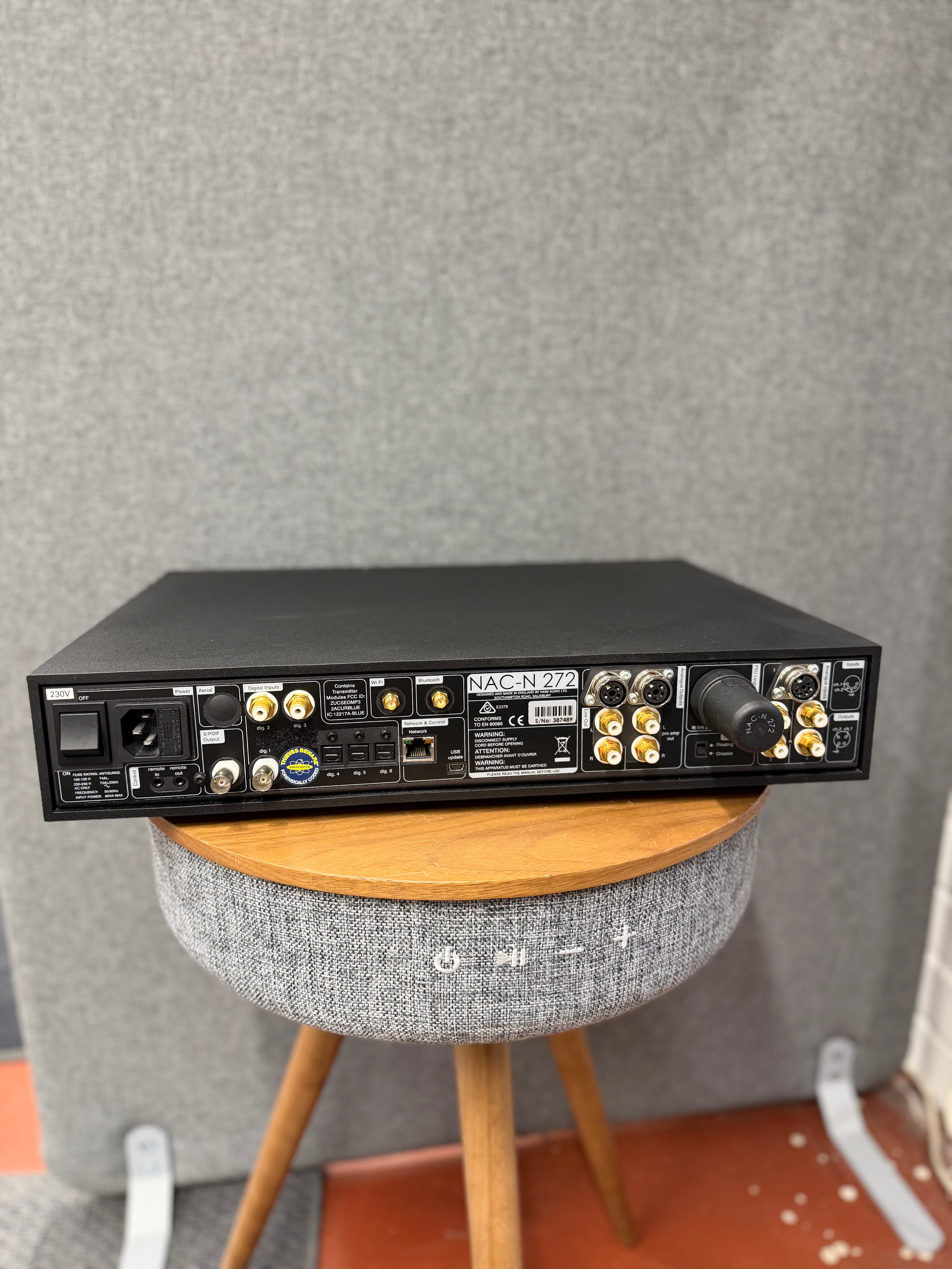 Naim NAC-N 272 esivahvistin/streameri, siisti kunto, Vantaan varasto