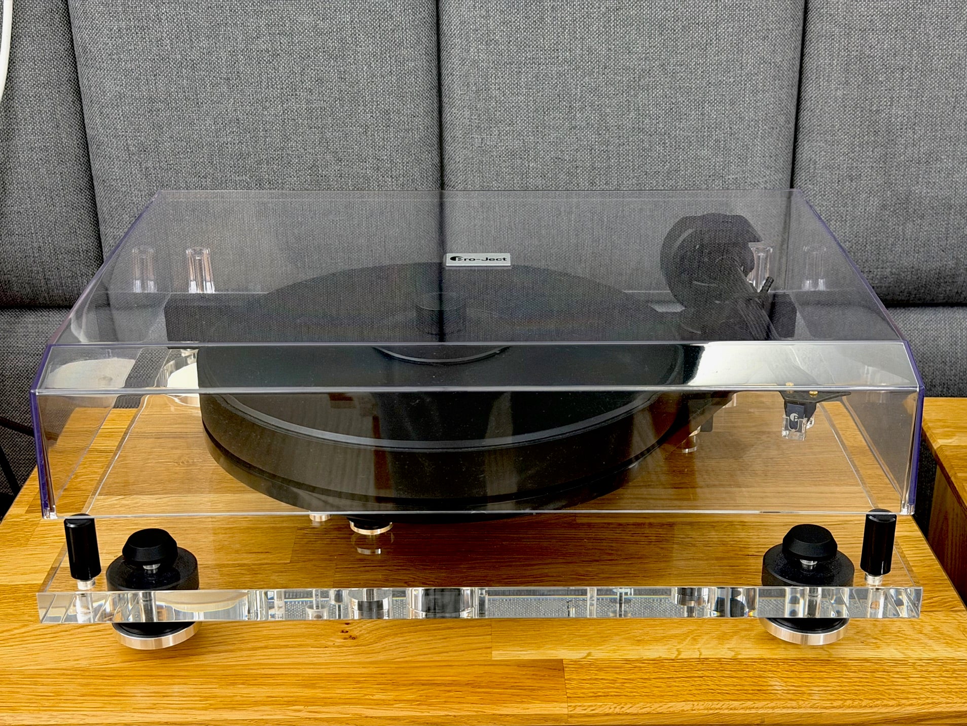 Pro-Ject 6PerspeX Balanced levysoitin Pick It MC3 äänirasialla, myyntitili