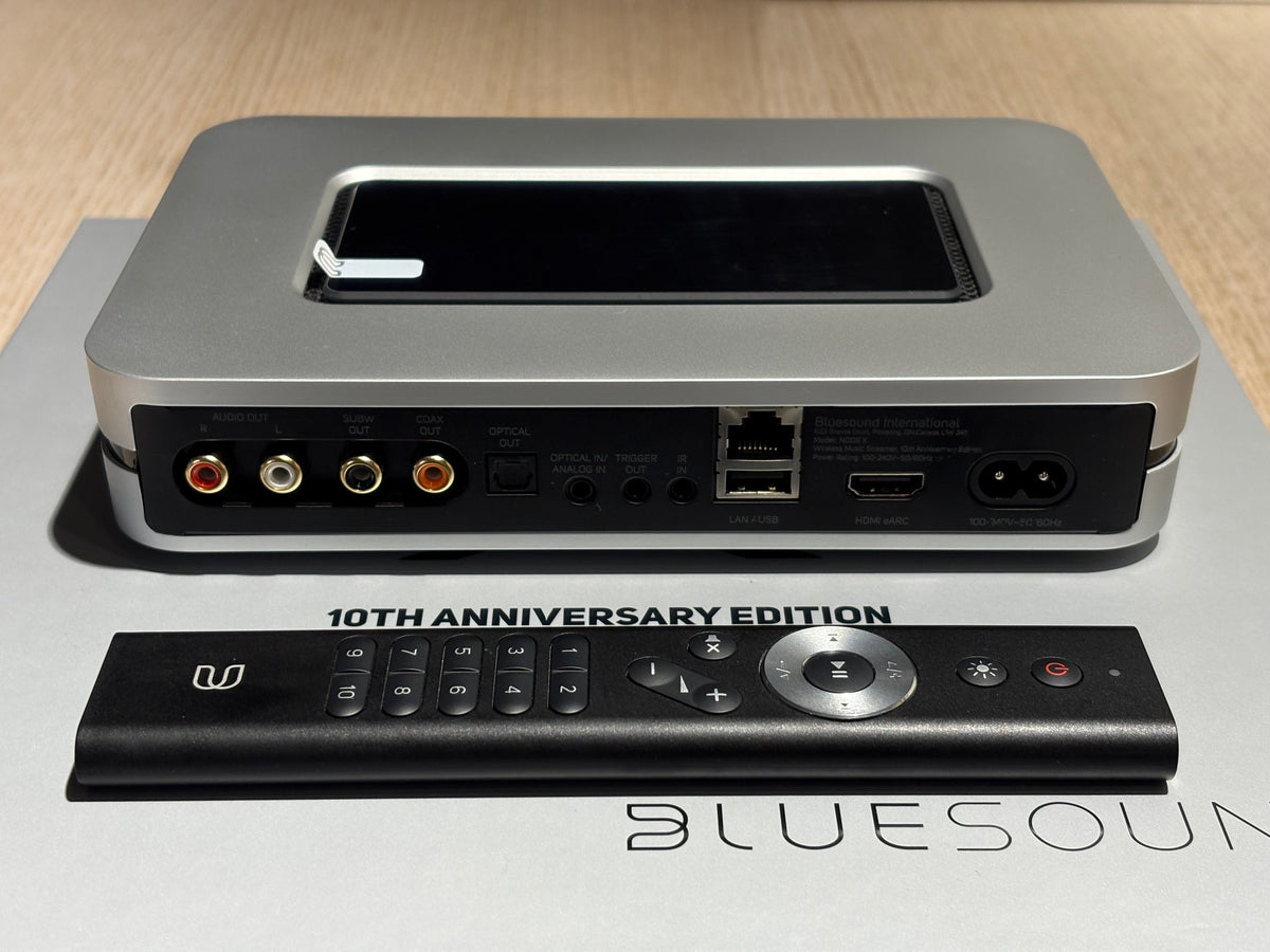 Bluesound Node X -verkkosoitin, Vaihtolaite