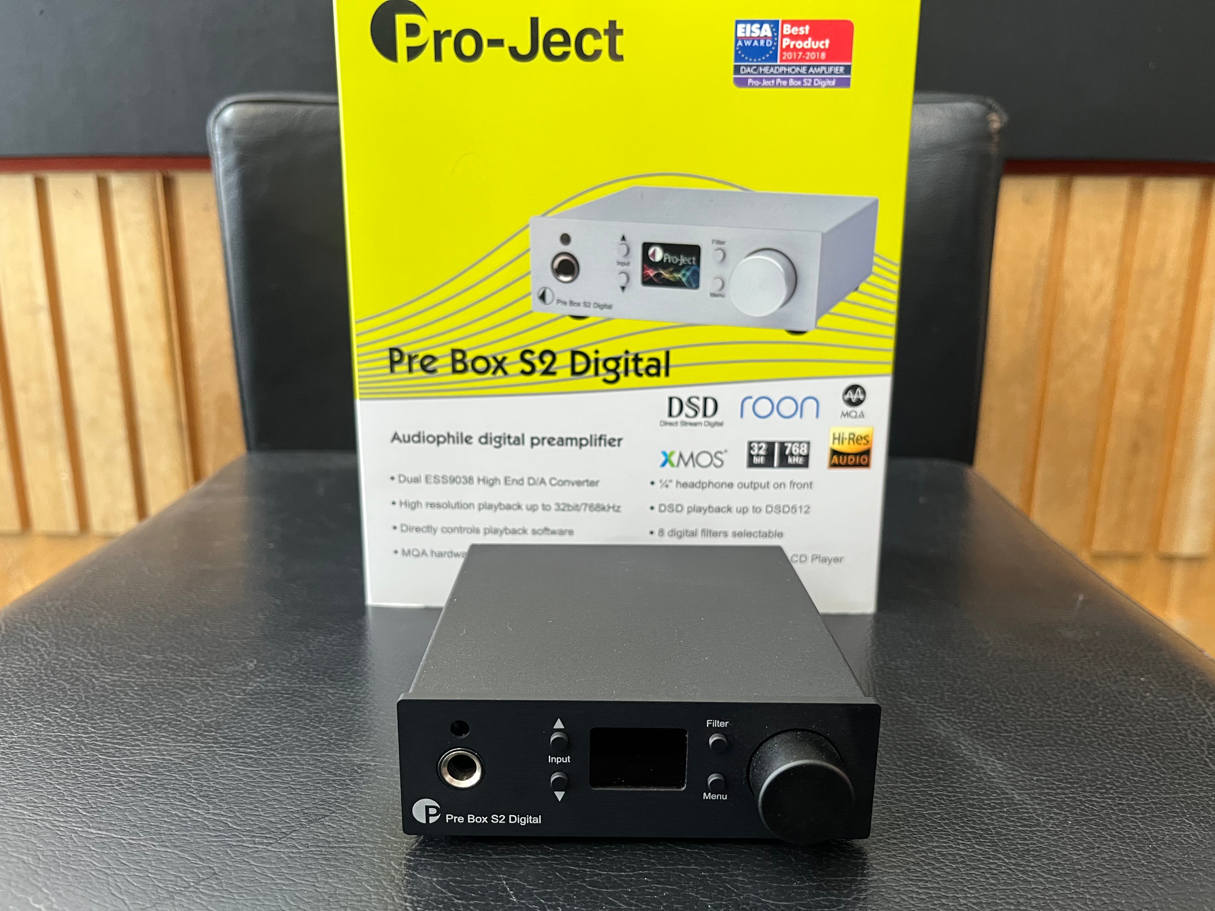 Pro-Ject Pre Box S2 Digital DAC preamplifier, used, Oulu