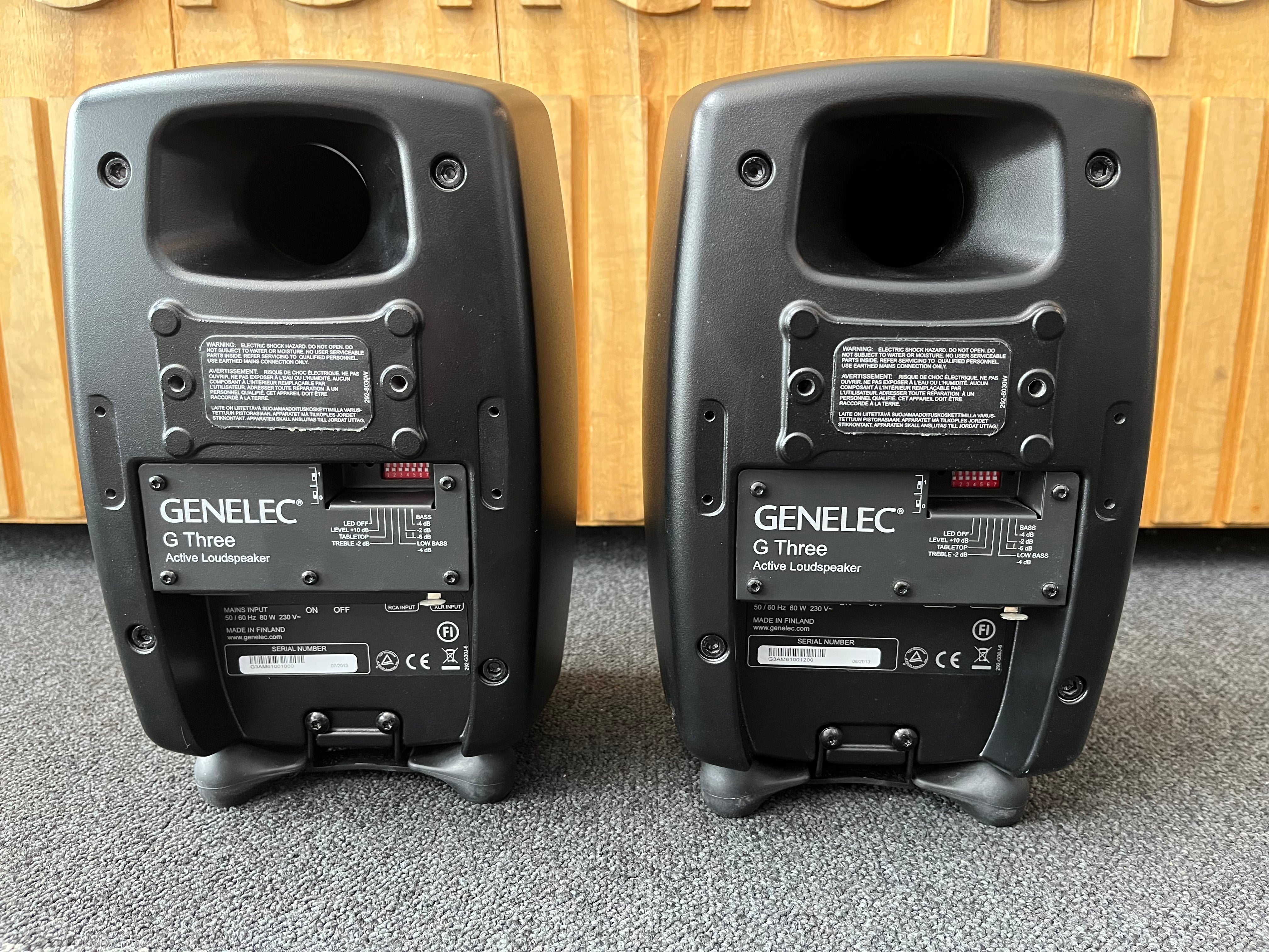 Genelec G Three A aktiivikaiutinpari, Vaihtolaite , Oulu