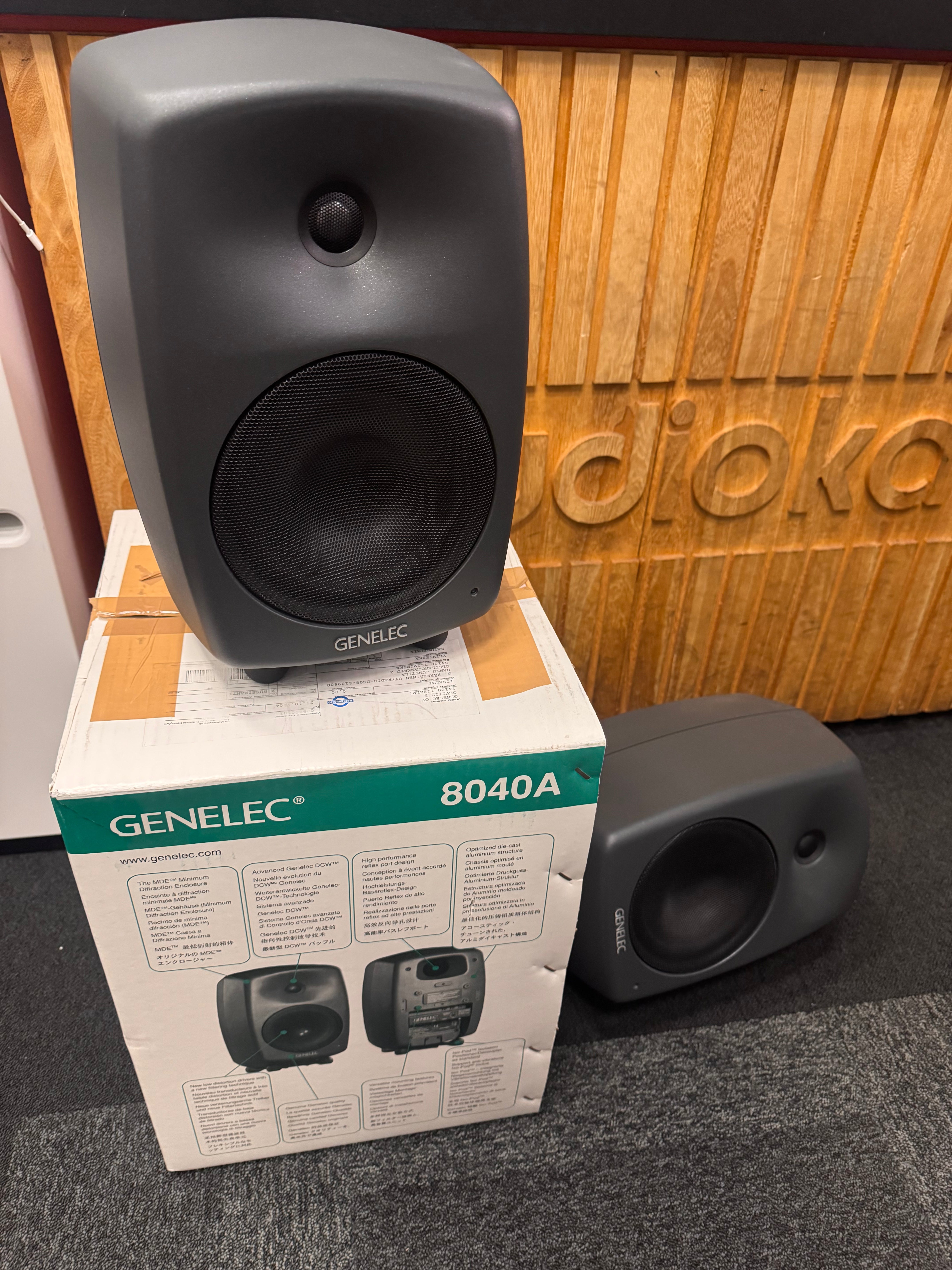Genelec 8040A aktiivikaiutin, 3kpl, vaihtolaite, Oulu