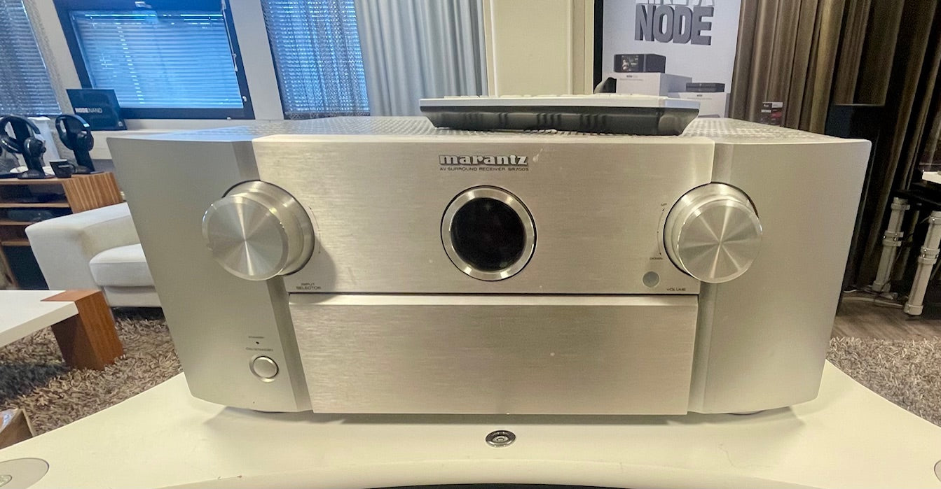 Marantz SR7005 AV-vahvistin, vaihtolaite, hopea, sijainti Hyvinkää