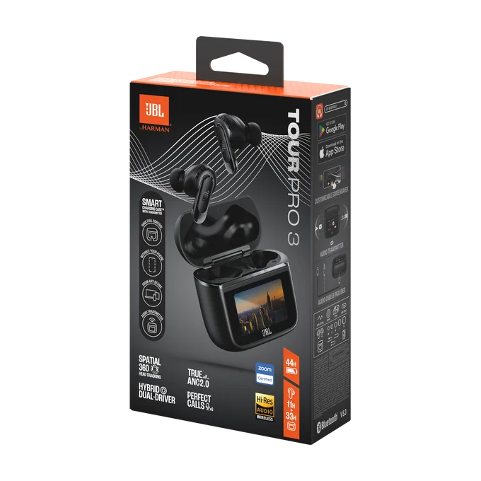 JBL Tour Pro 3 vastamelunappikuulokkeet